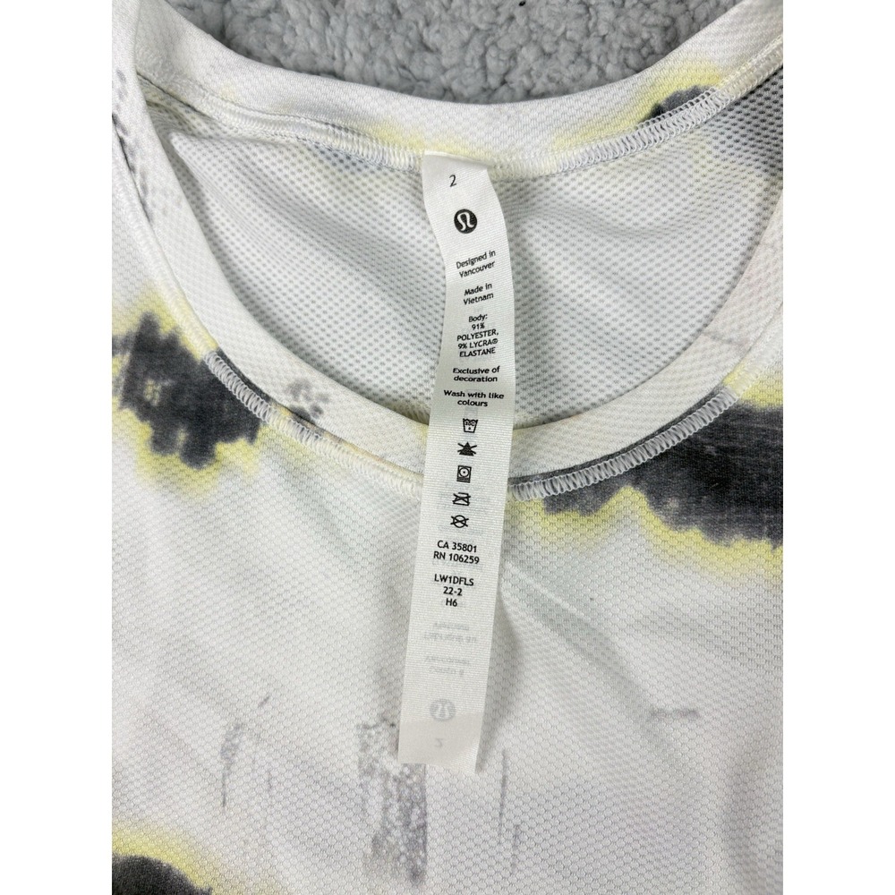 New Lululemon Tank Top Women's Size 2 High Neck Run and Train Tank - Picture 2 of 8